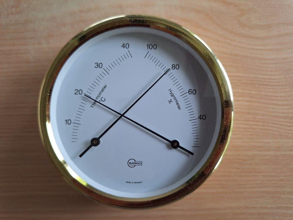 Thermometer/hygrometer + barometer - merk Barigo - NIEUW, Audio, Tv en Foto, Weerstations en Barometers, Ophalen, Nieuw, Barometer