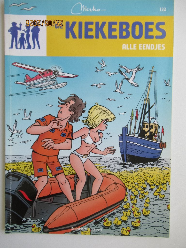kiekeboes...nr.132...alle eendjes............1st, Enlèvement ou Envoi, Utilisé