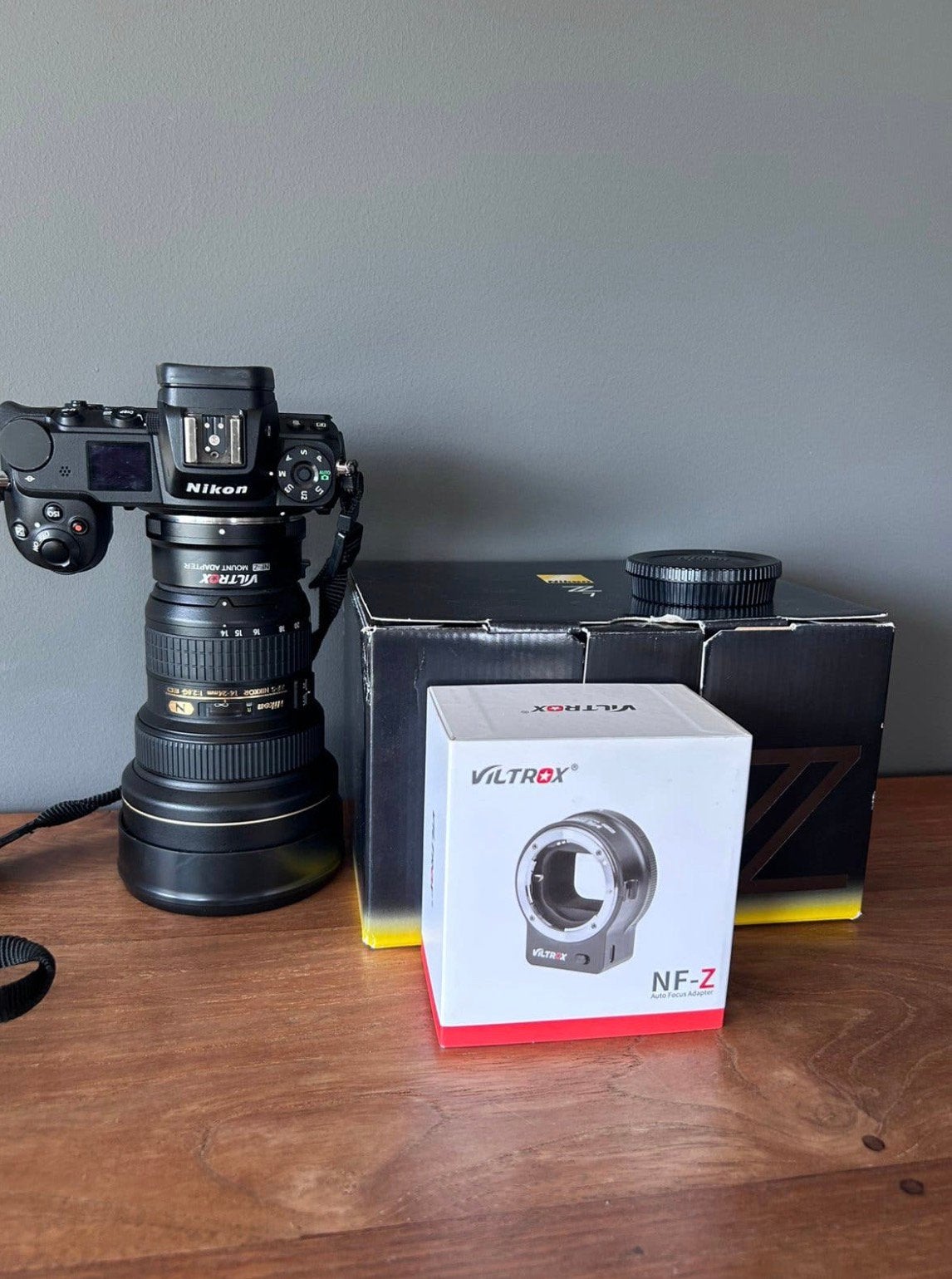 Nikon Z7 + 14-24 mm FTZ, Enlèvement ou Envoi, Comme neuf, Nikon