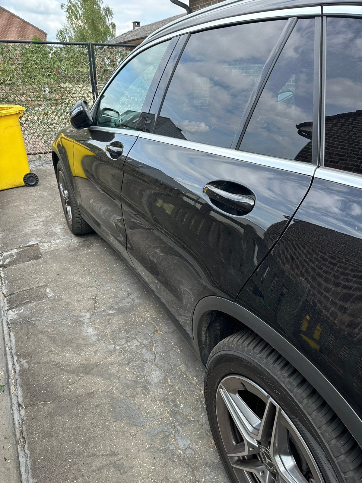 Te koop, Auto's, Mercedes-Benz, Automaat, Zwart, GLC, Particulier