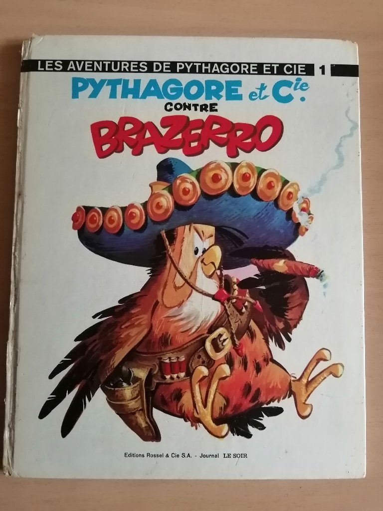 BD Pythagore et Cie. contre Brazerro de Job et Derib 1971, Boeken, Ophalen of Verzenden