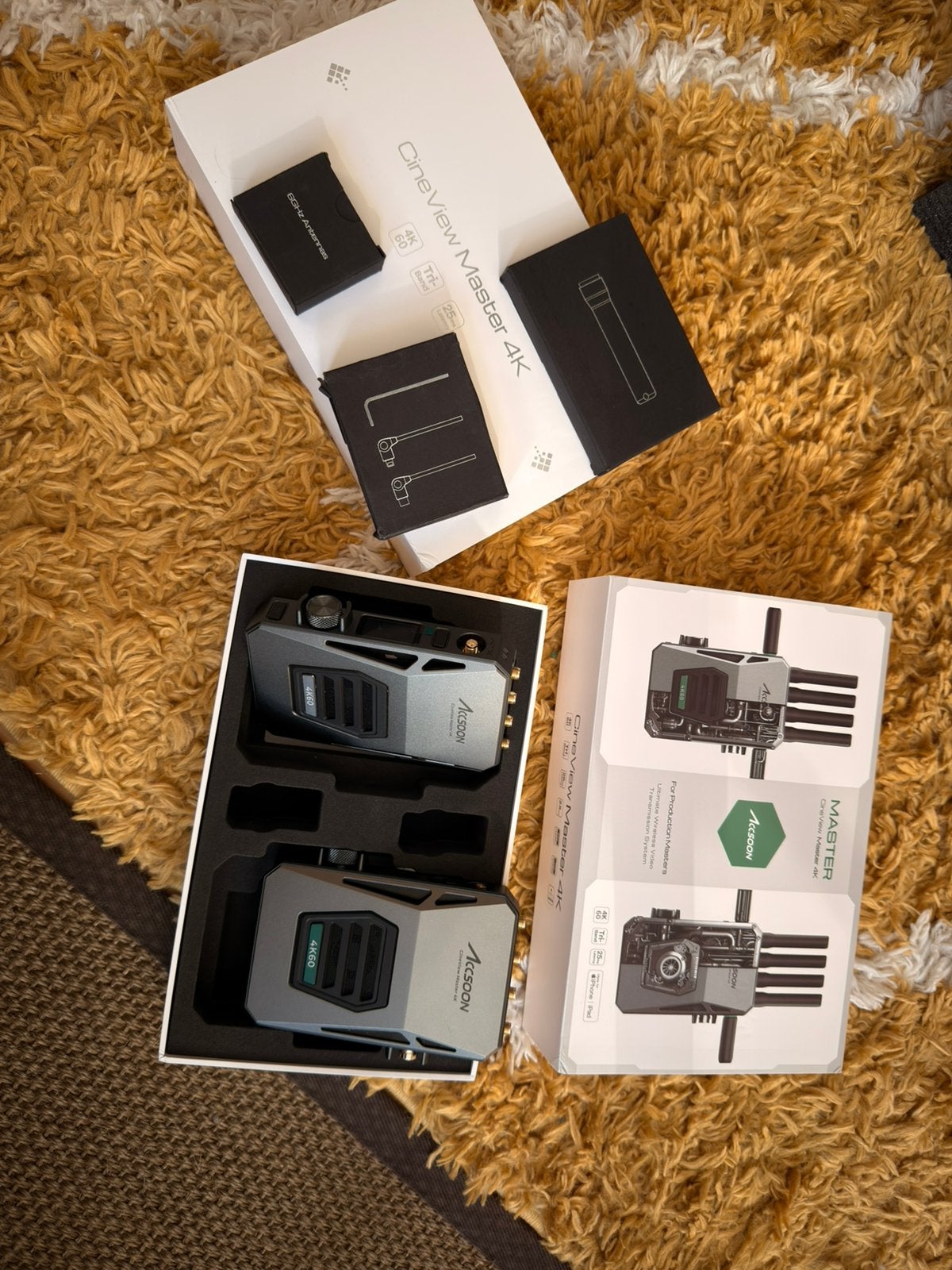 Accsoon CineView Master 4K — draadloze video, SDI & HDMI, Ophalen, Zo goed als nieuw