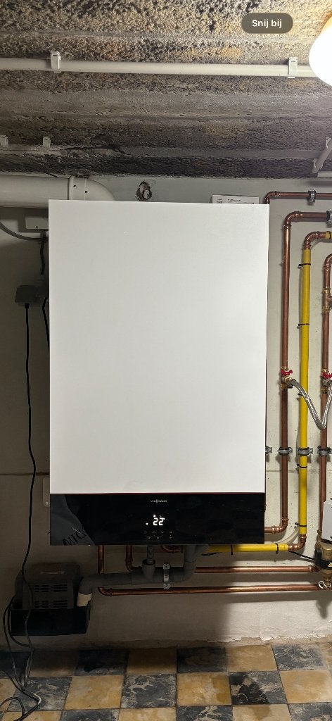 Viessmann vitodens 111-w ketel te koop, Ophalen, Zo goed als nieuw, Cv-ketel of Combi-ketel