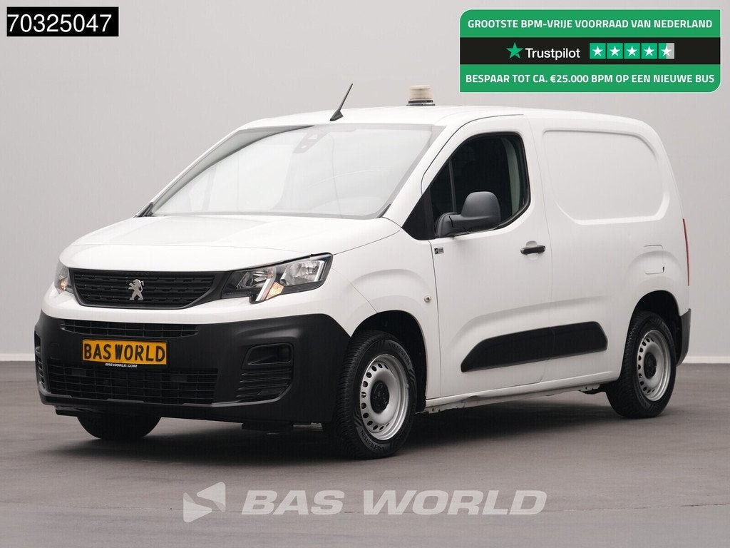 Peugeot Partner 75pk L1H1 Airco Parkeersensoren Euro6 L1 Kom, Stof, Euro 6, 4 cilinders, Wit