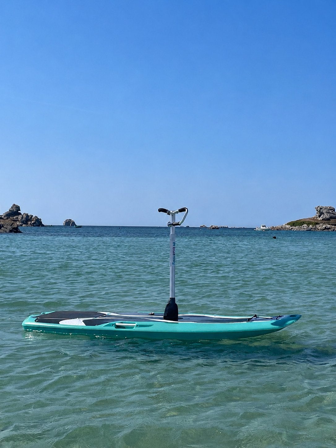 Paddle électrique Blue way, Enlèvement, Comme neuf