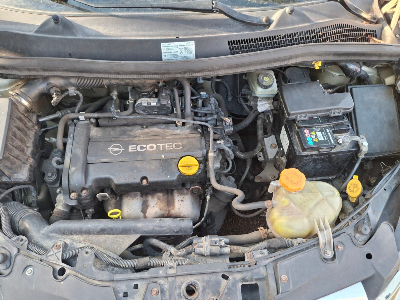 Opel Corsa 1200 benzine jaar 2008 motorprobleem geen demo, Auto-onderdelen, Opel