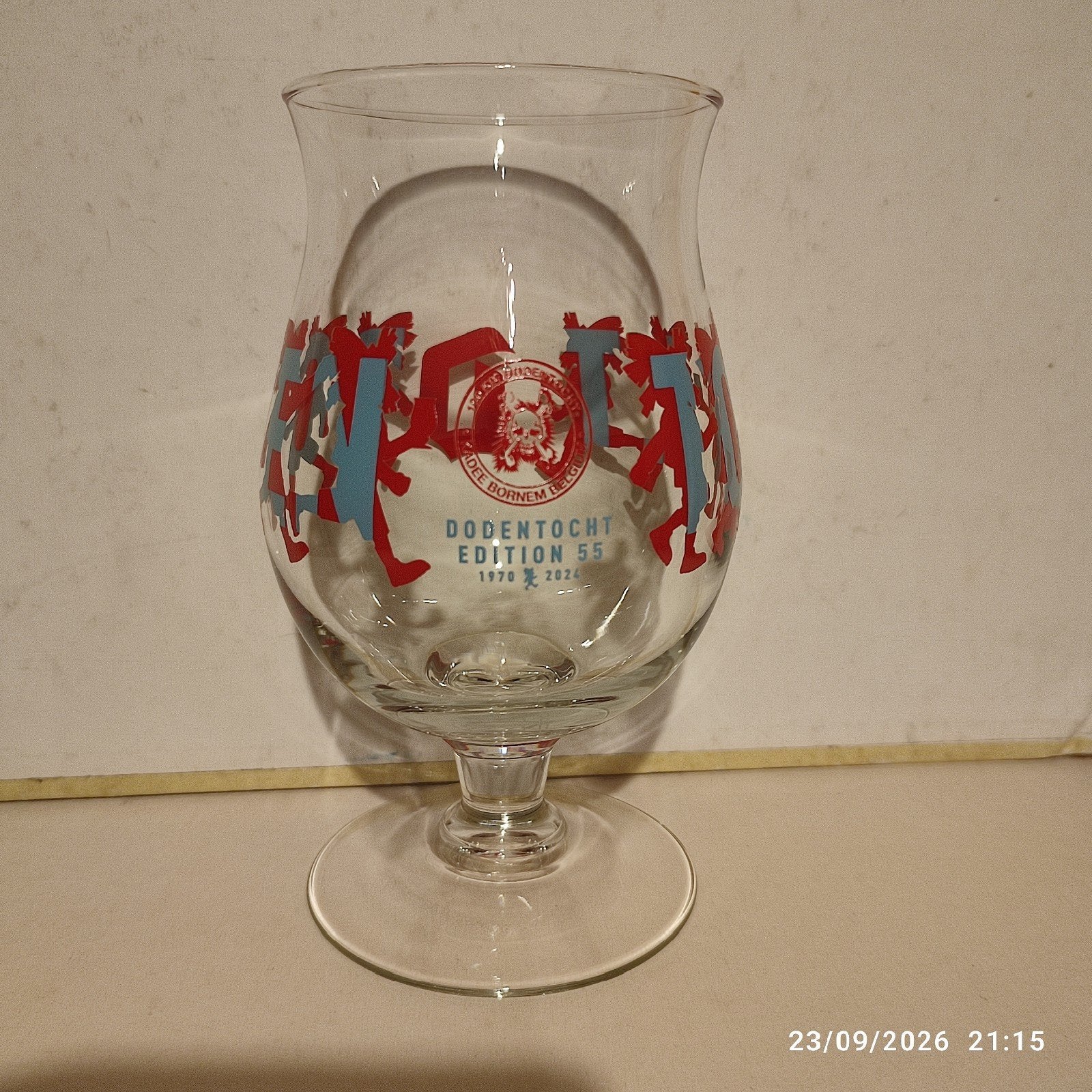 Verre DUVEL DODENTOCHT 2023 .
A venir enlever à 4260 Avennes, Enlèvement ou Envoi, Comme neuf, Verre ou Verres, Duvel