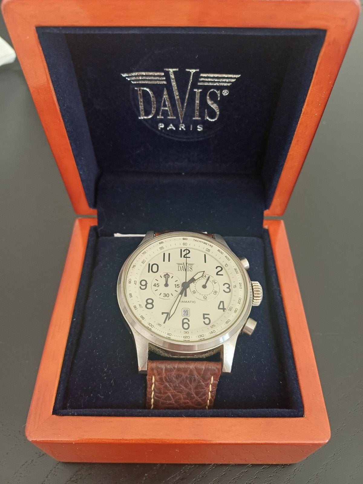 Authentiek Davis-horloge, Handtassen en Accessoires, Horloges | Dames, Ophalen of Verzenden
