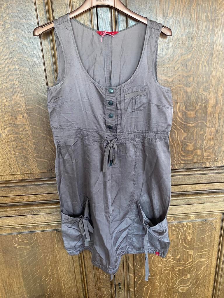 Robe taupe soie, Vêtements | Femmes, Enlèvement ou Envoi, Taille 34 (XS) ou plus petite, Porté, Au-dessus du genou