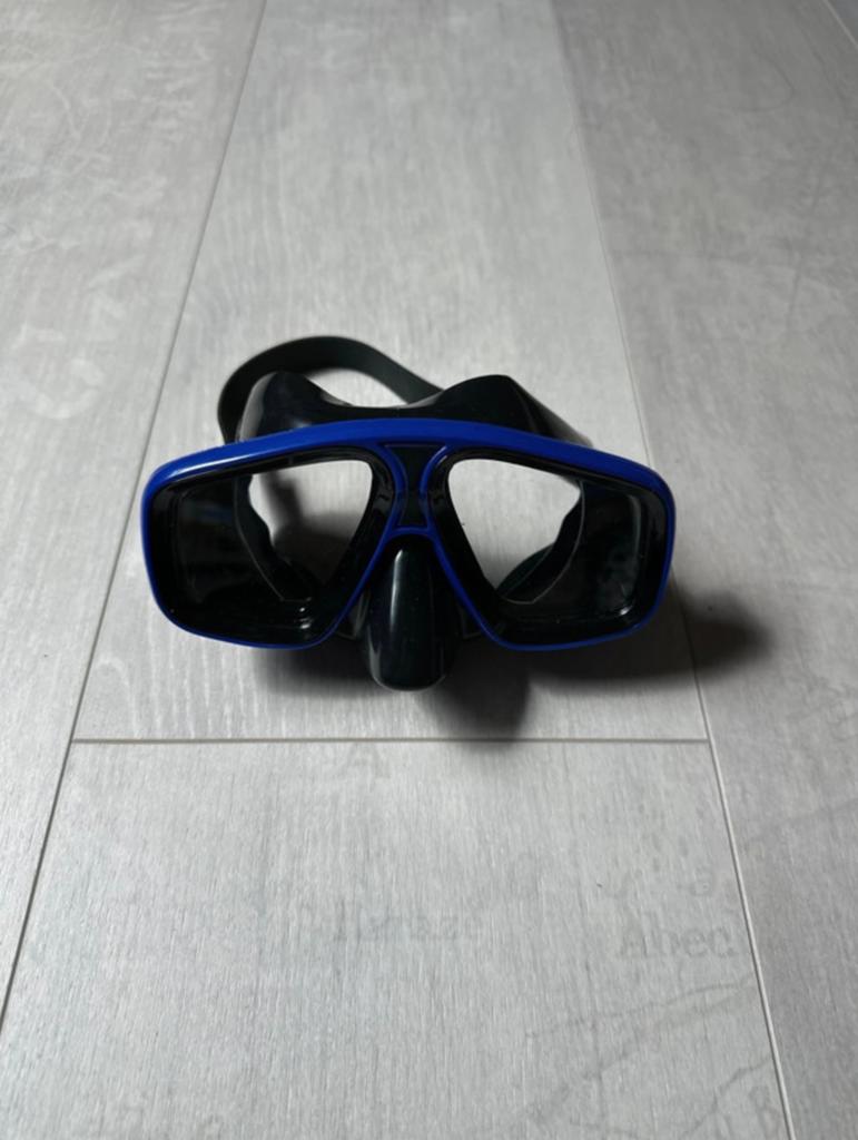 Verstelbare snorkelbril, Watersport en Boten, Ophalen of Verzenden, Zo goed als nieuw, Snorkelmasker