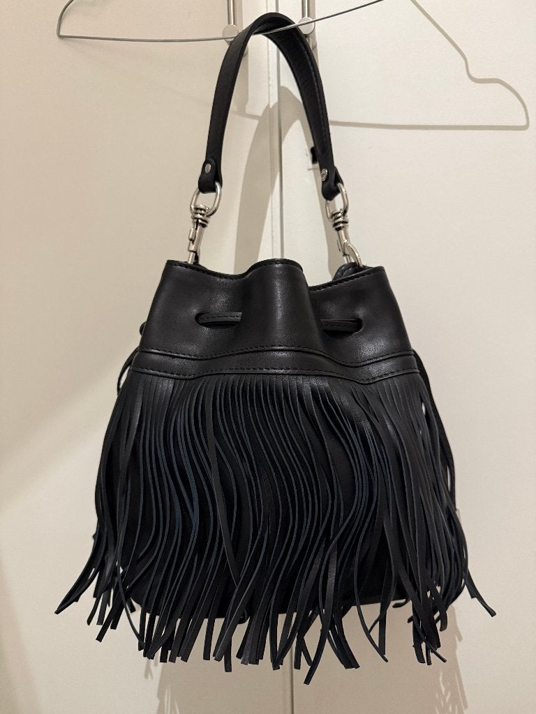 Gianni Chiarini, neuf en cuir noir, Enlèvement, Neuf, Noir, Sac à main