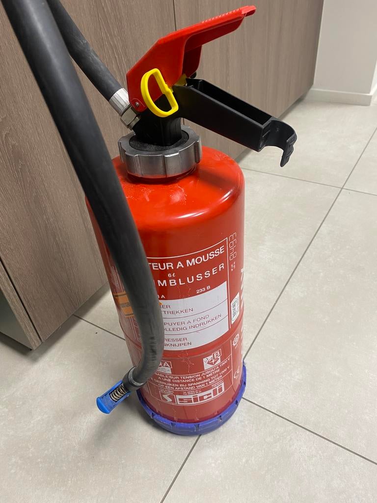 Brandblusser aqua max schuim, Huis en Inrichting, Brandblussers en Brandkasten, Ophalen, Zo goed als nieuw, Brandblusser