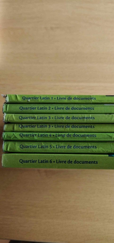 Quartier Latin - livre de documents (1-2-3-4-5-6), Boeken, Ophalen, Frans, ASO, Zo goed als nieuw