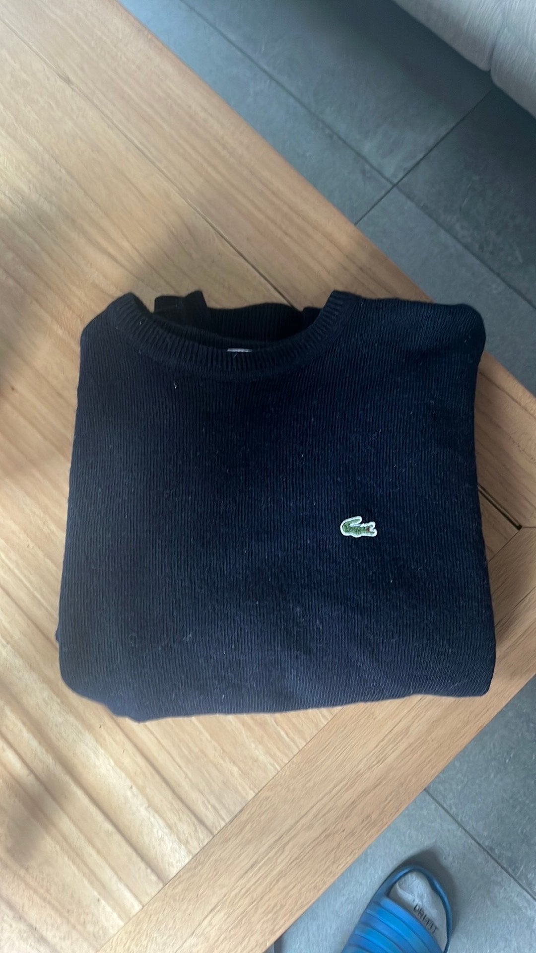 Pull bleu en laine Lacoste taille M, Vêtements | Hommes, Pulls & Vestes, Enlèvement ou Envoi, Porté, Taille 48/50 (M), Bleu