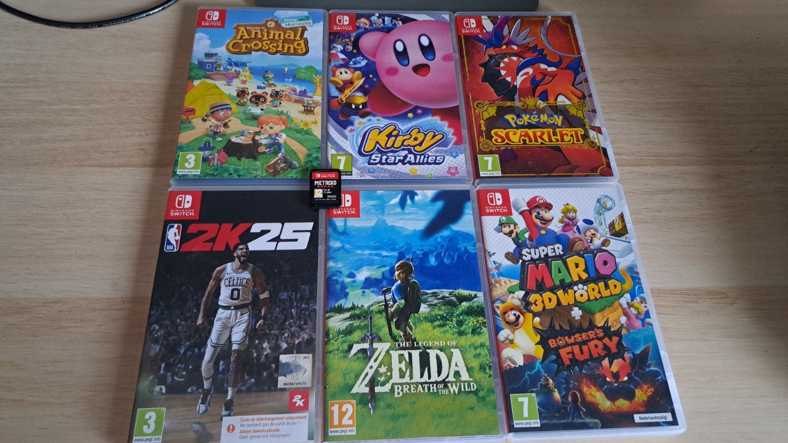 7 Nintendo Switch Mario Pokemon Zelda Kirby Animal Cross-spe, Games en Spelcomputers, Ophalen of Verzenden, Zo goed als nieuw