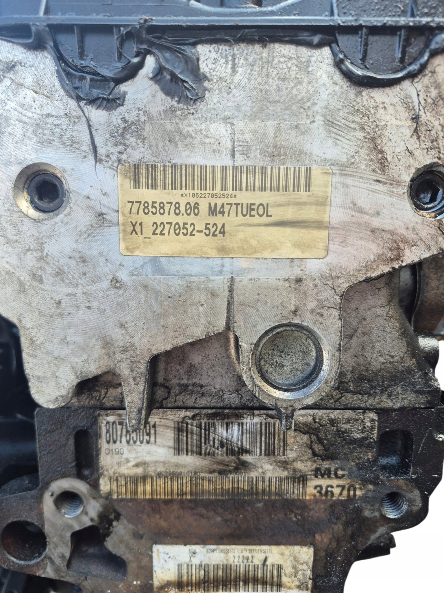 Moteur M47D20 Nu E46 BMW
