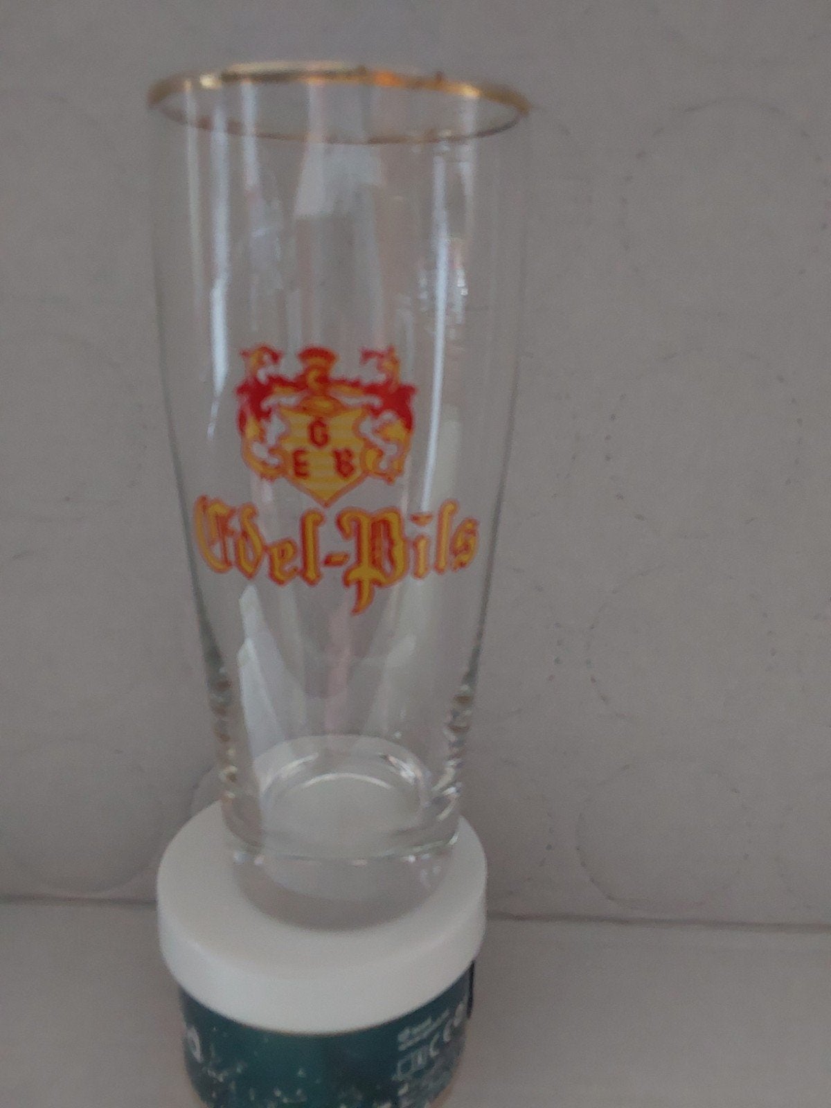 edel pils, Collections, Enlèvement ou Envoi, Utilisé, Verre ou Verres, Autres marques