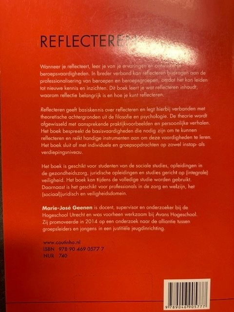 Reflecteren, Boeken, Ophalen of Verzenden, Nieuw, Hogeschool