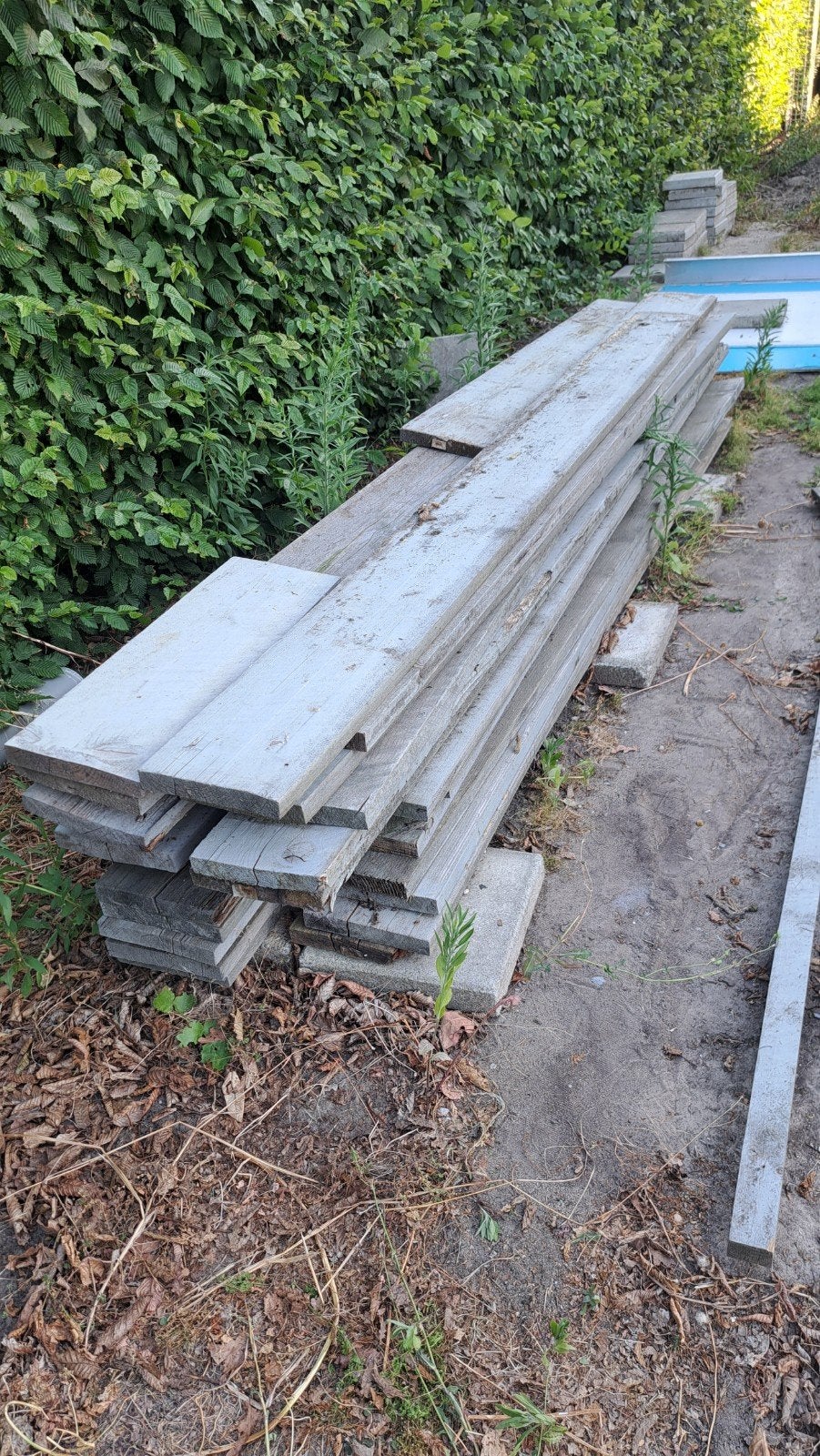 Stijgerplanken, Tuin en Terras, Palen, Balken en Planken, Ophalen, Gebruikt, 180 tot 250 cm, Planken