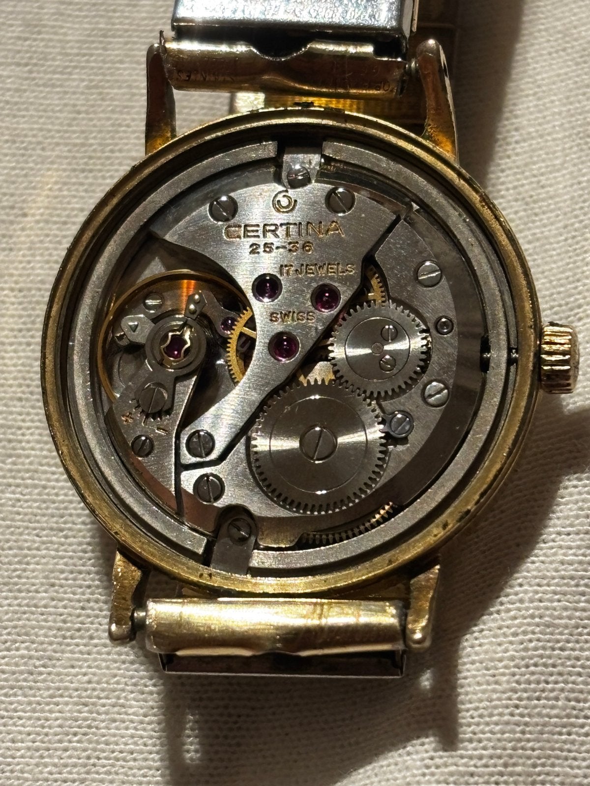 Certina Waterking, Montre-bracelet, Autres marques, Enlèvement ou Envoi, Acier