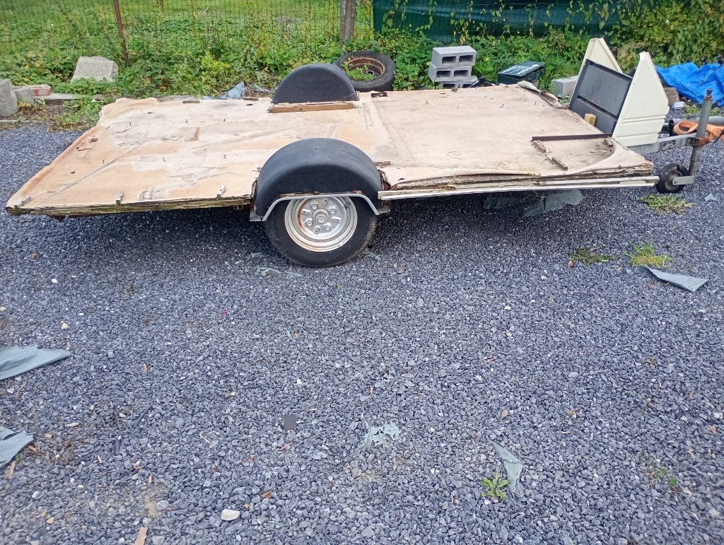 Min. 750 kg caravanchassisaanhangwagen: een goede basis, Ophalen of Verzenden, Gebruikt