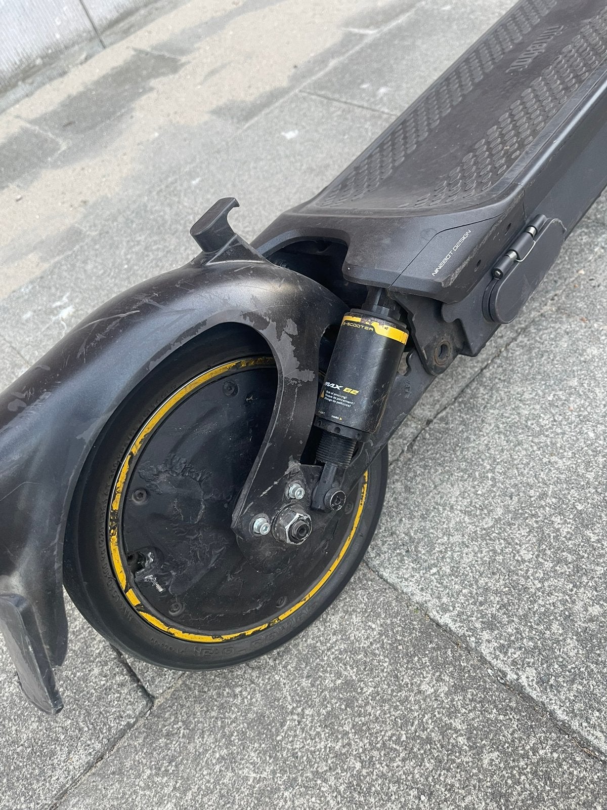 Ninbot g2 max met kilswicht 45km, Ophalen, Gebruikt, Elektrische step (E-scooter)