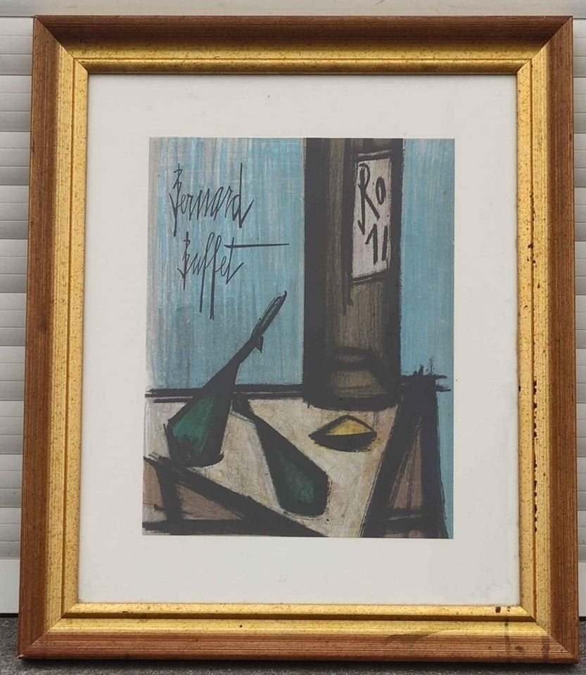 Lithographie signe Bernard buffet, Enlèvement ou Envoi, Paysages, Lithographie
