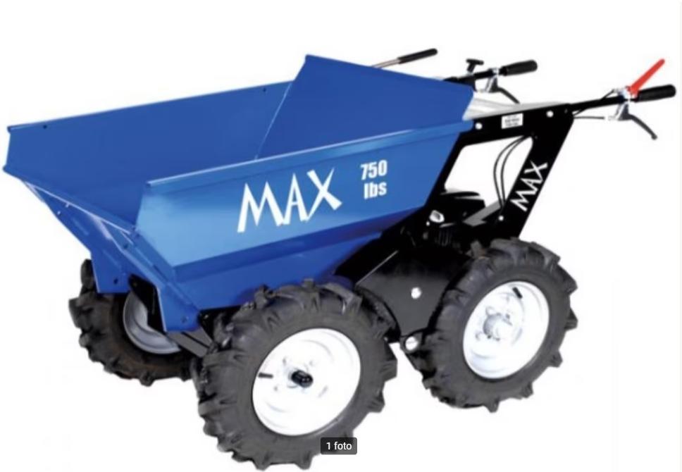 Motorkruiwagen Muck truck te huur, Ophalen, Zo goed als nieuw