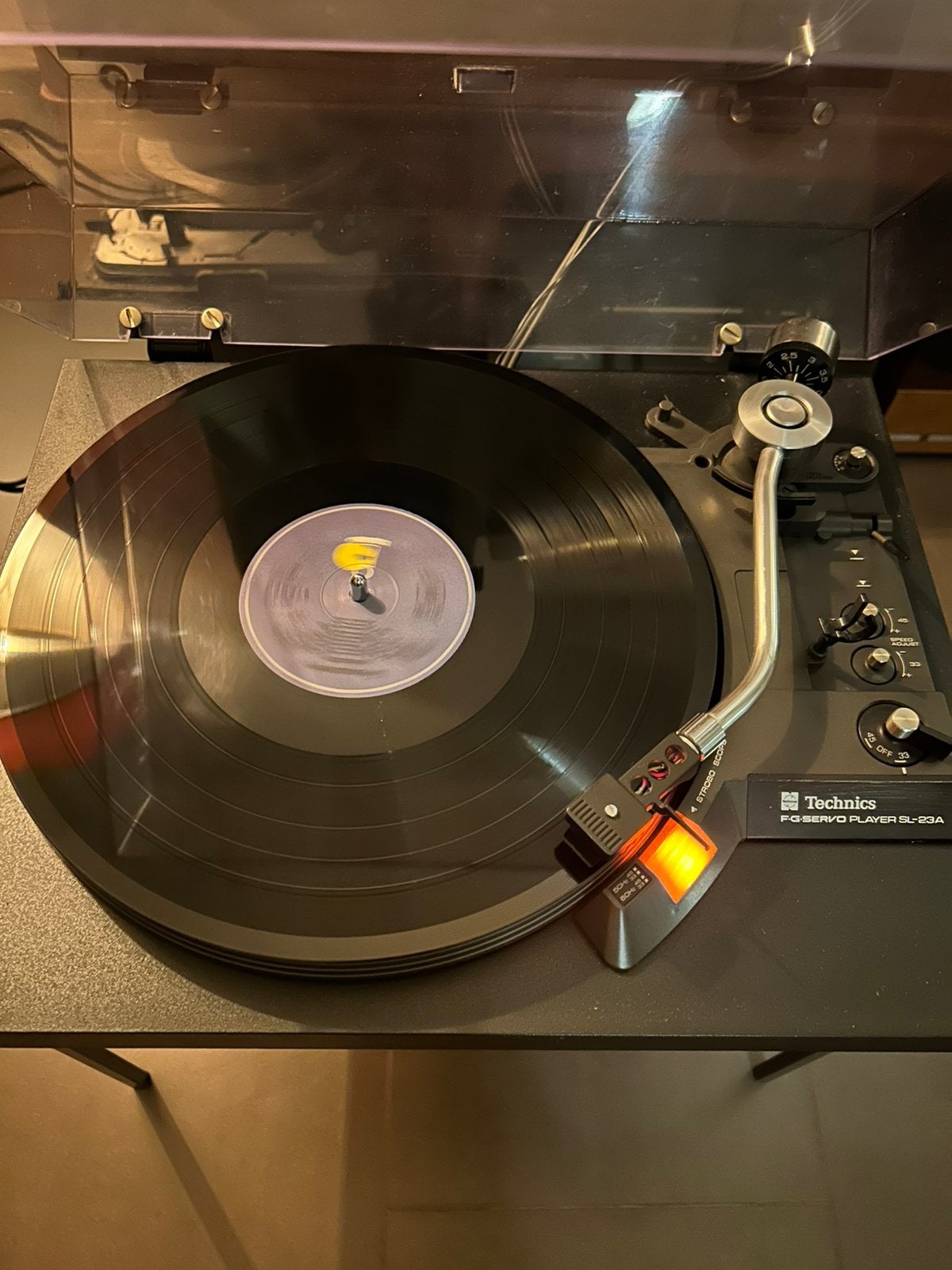 Technics SL-23A, Enlèvement, Comme neuf, Tourne-disque, Technics