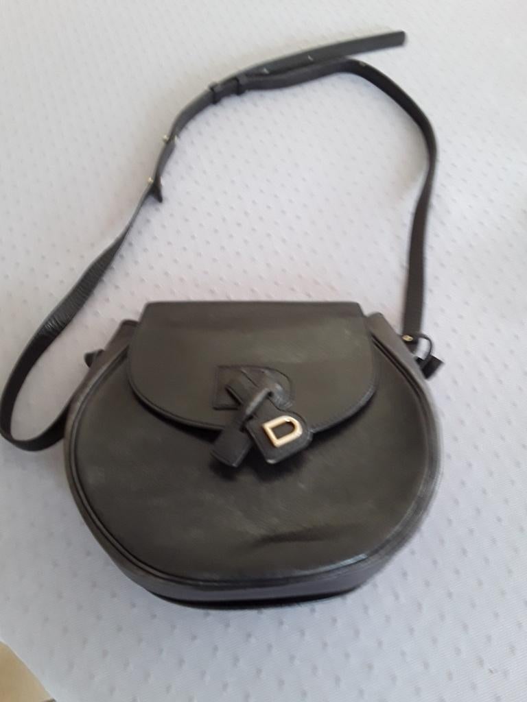 Schoudertas Dames Delveaux, Enlèvement, Utilisé, Bleu, Sac à bandoulière