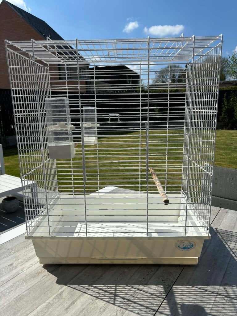 mooie vogelkooi, Ophalen, Vogelkooi