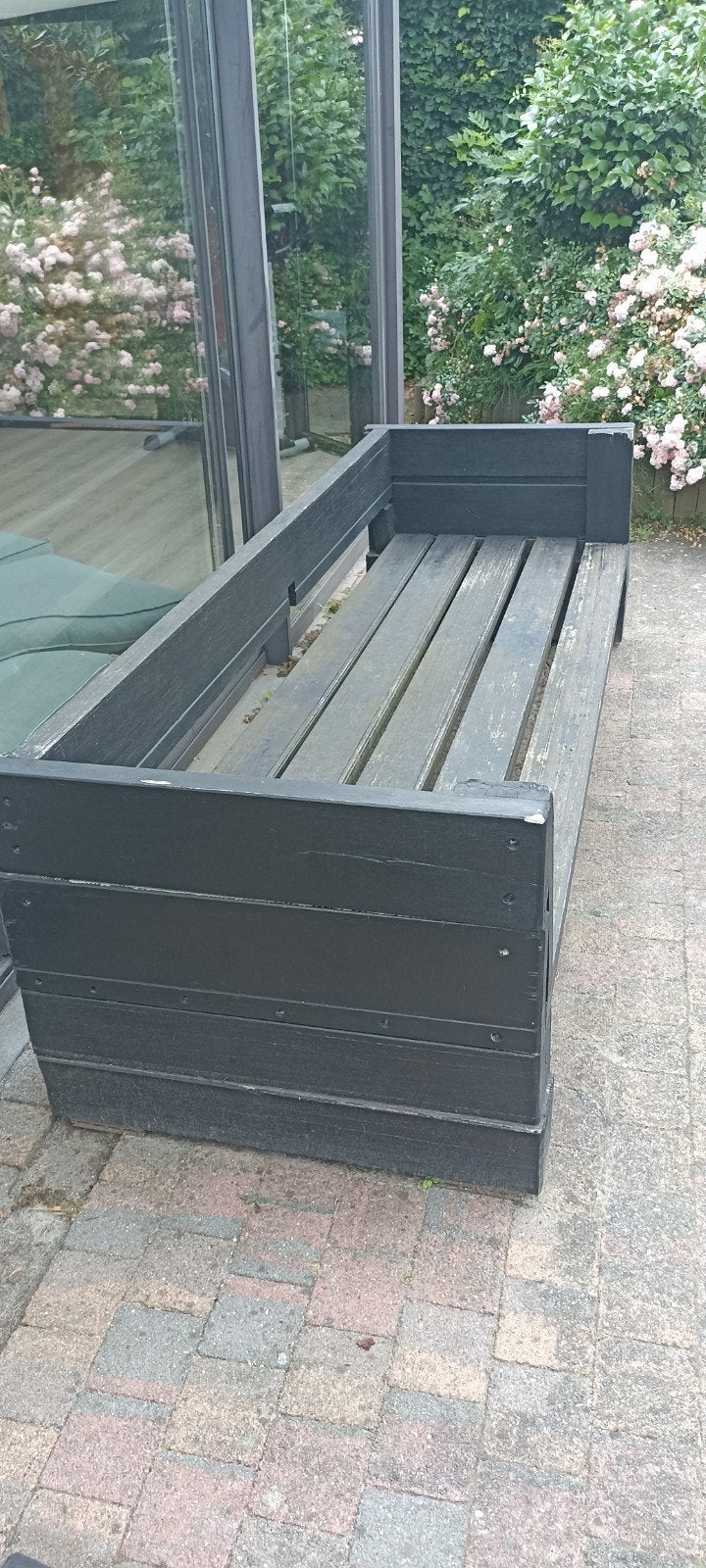 Gratis pallet kussen bank, Ophalen