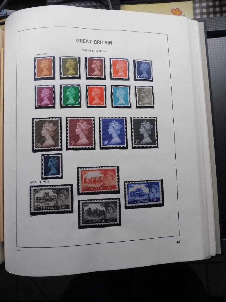 Great-Britain 1840-1982 deel3 (1605/04), Postzegels en Munten, Ophalen of Verzenden