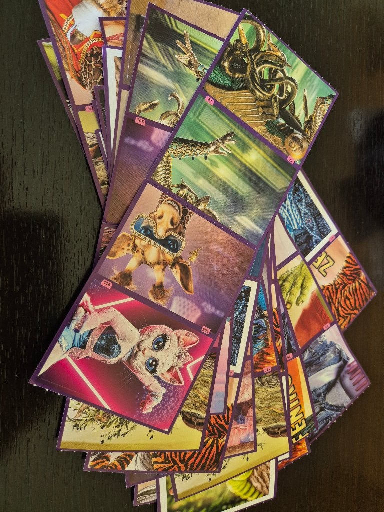 Stickers the masked singer, Verzamelen, Ophalen, Nieuw, Overige typen