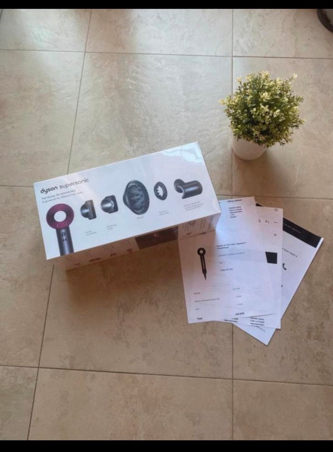 Sèche-cheveux supersonique Dyson, Envoi, Comme neuf