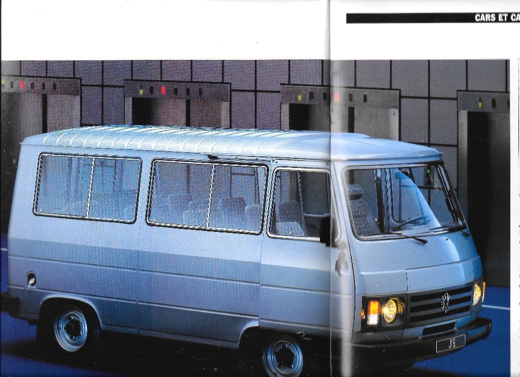PEUGEOT J9,  1983, Ophalen of Verzenden, Zo goed als nieuw, Peugeot