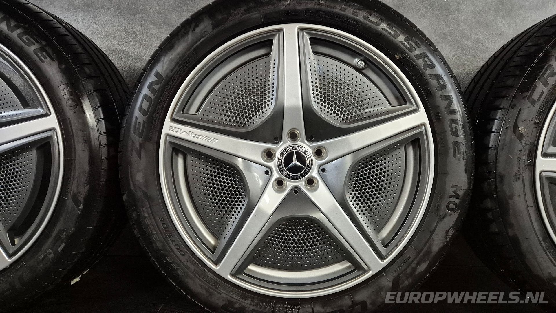 20 inch Mercedes EQE SUV 300 350 500 velgen zomerbanden, Gebruikt, 255 mm, -, -