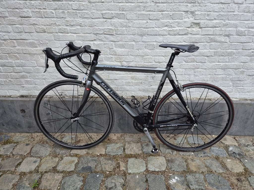 Columbus Aspide aluminium racefiets / wielrenfiets + banden, Fietsen en Brommers, 28 inch, Gebruikt, Aluminium, 15 tot 20 versnellingen