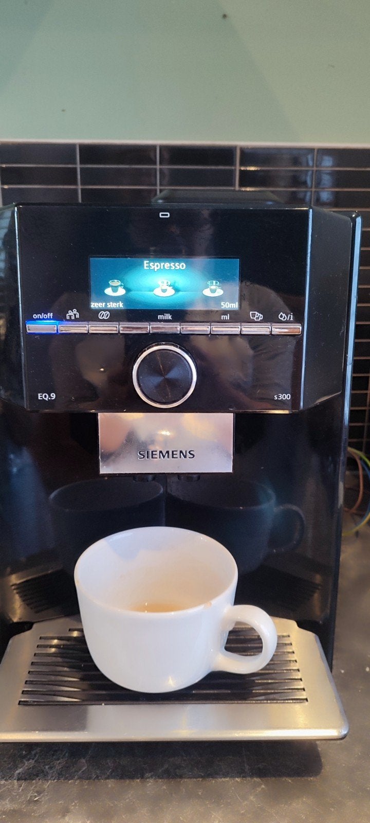 siemens koffiemachine, Ophalen, Koffiemachine