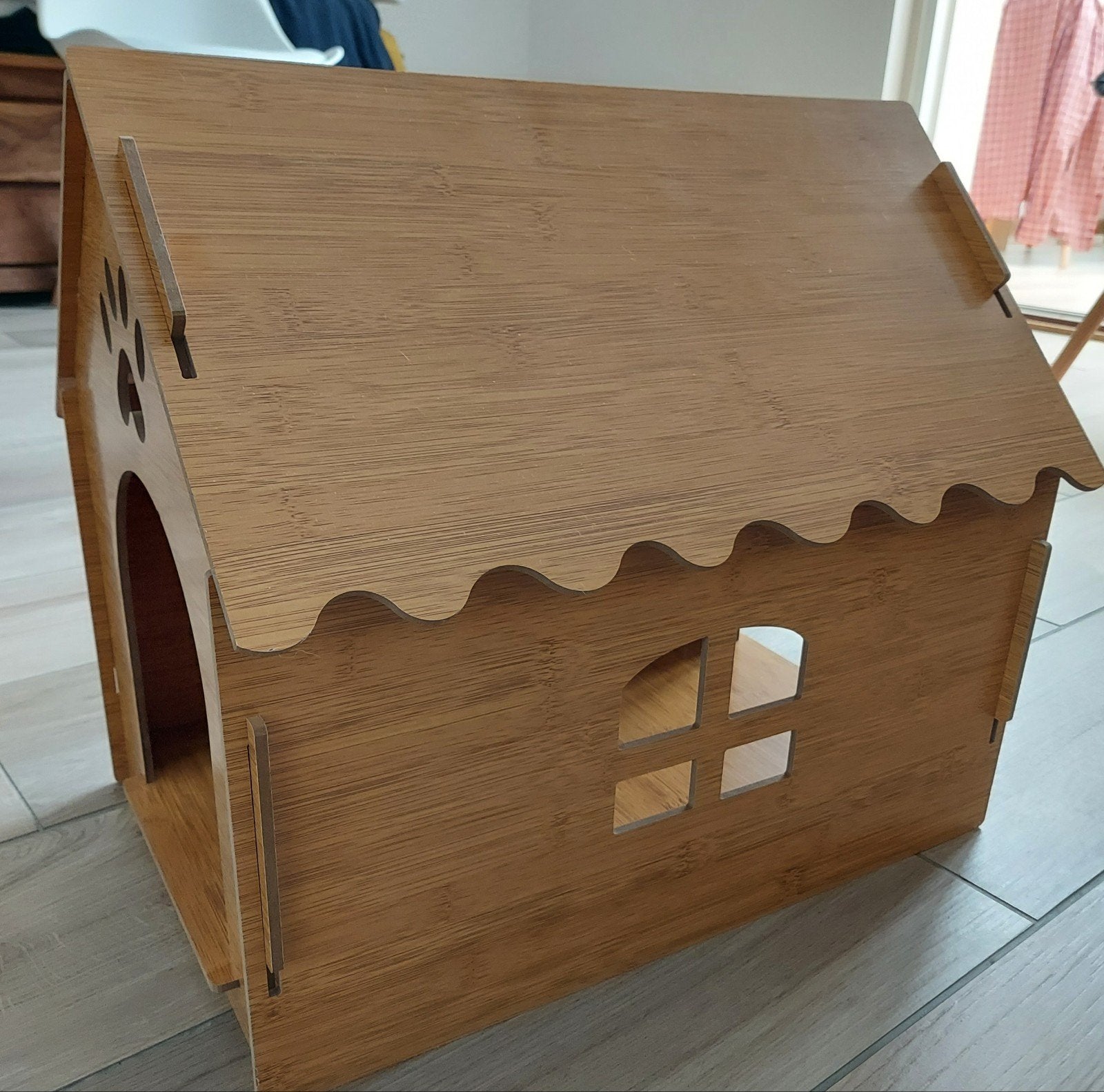 Katten huisje, maandje en interactieve speelgoed., Ophalen of Verzenden