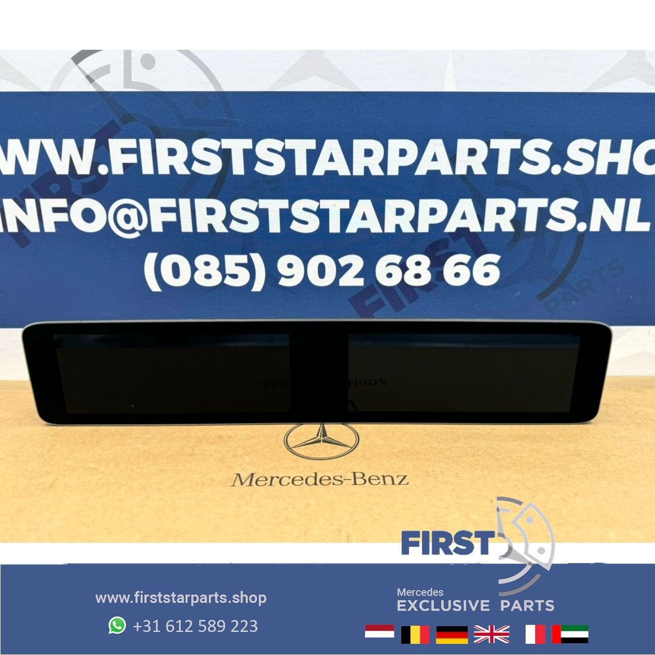 A2479007104 W177 V177 A KLASSE GROOT SCHERM NAVIGATIE TELLER, Auto-onderdelen, Gebruikt, -, Ophalen of Verzenden, -