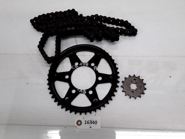 CB125R  2018 - 2019 Honda Kettingset D1-27543