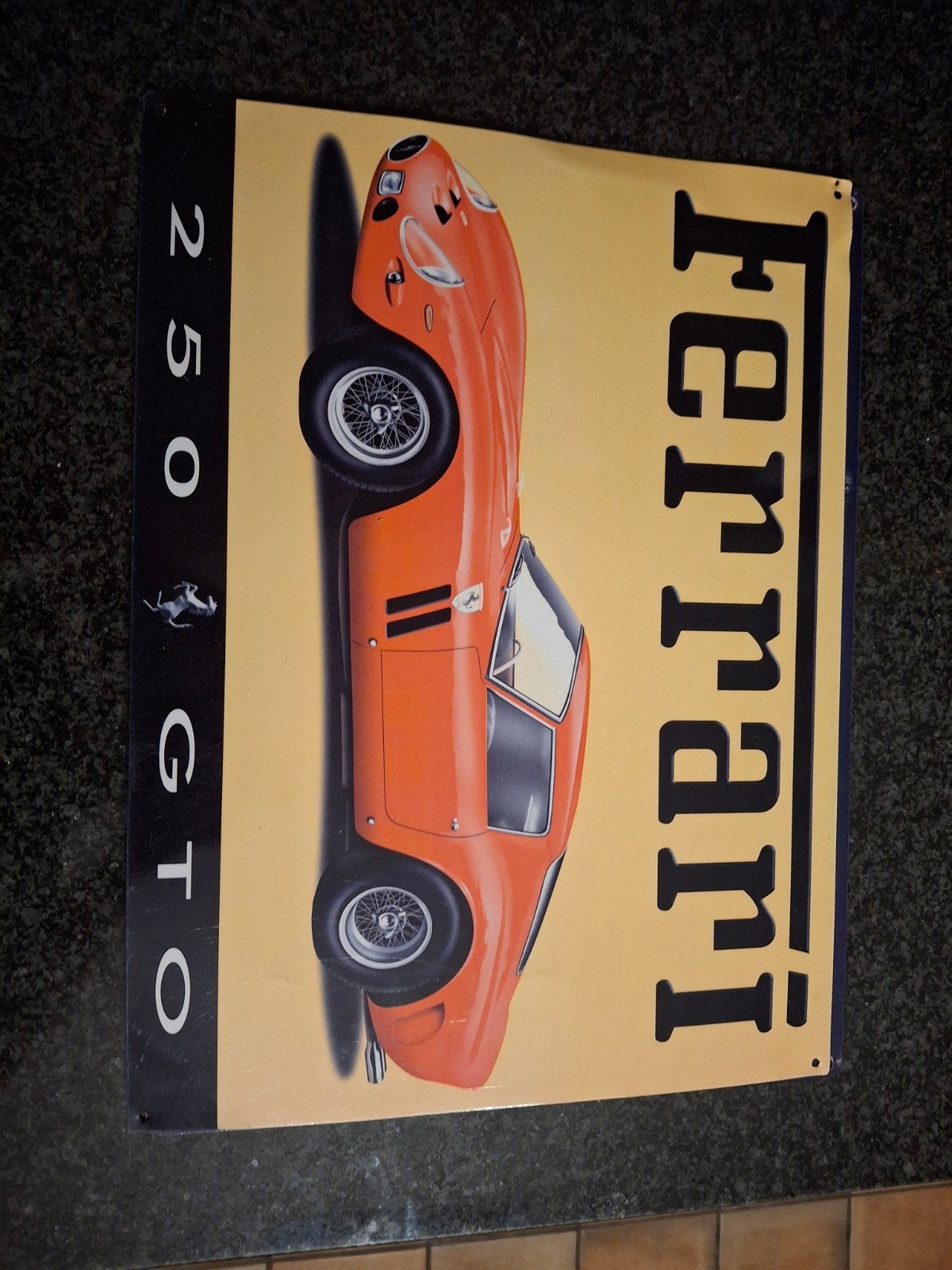 belle plaque Ferrari 250 GTO, Enlèvement ou Envoi