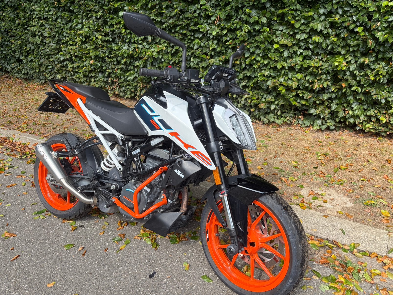 Ktm 125 duke 4500km 09/2024 uitlaat Arrow nieuwe staat, Particulier
