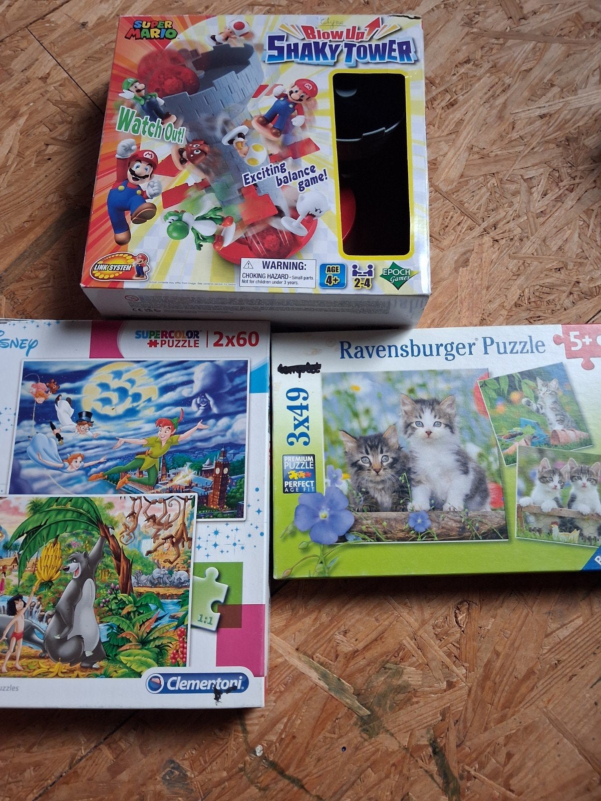 Lot de puzzles jeu incomplets, Kinderen en Baby's, Ophalen of Verzenden