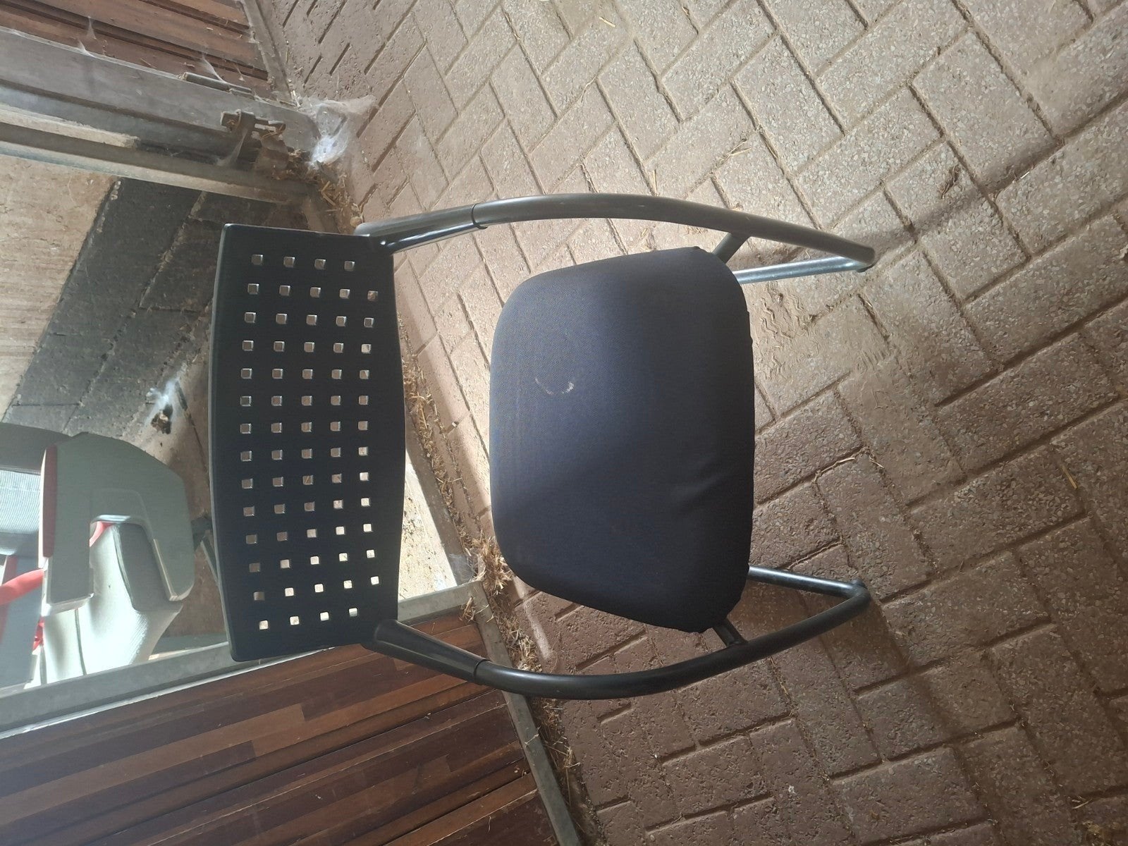 partij vintage vitra vis armchairs  17 stuks, Huis en Inrichting, Ophalen, Gebruikt, Zwart, Design