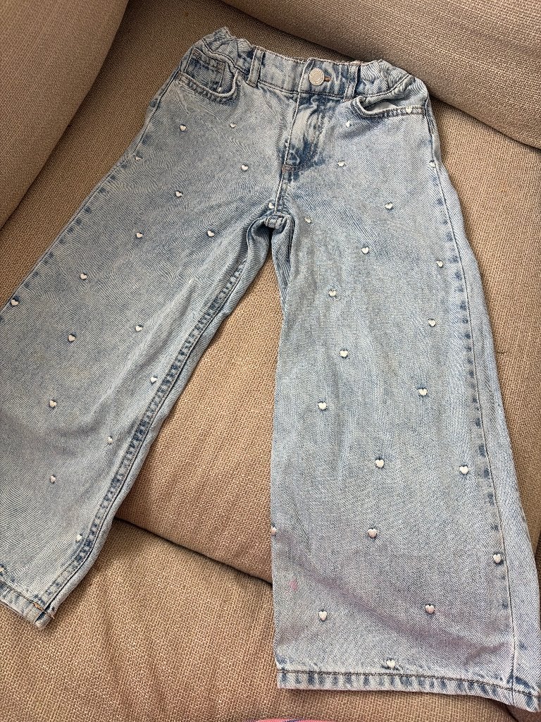 Jeans enfant fille, Pantalon, Enlèvement ou Envoi, H&M, Comme neuf