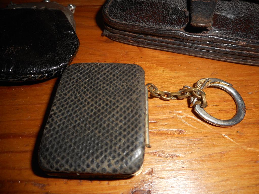 oude sleutelhanger voor  2 fototjes, Antiek en Kunst, Ophalen of Verzenden