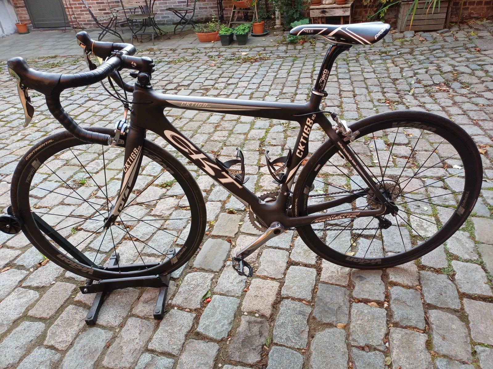 koersfiets, Ophalen, Carbon