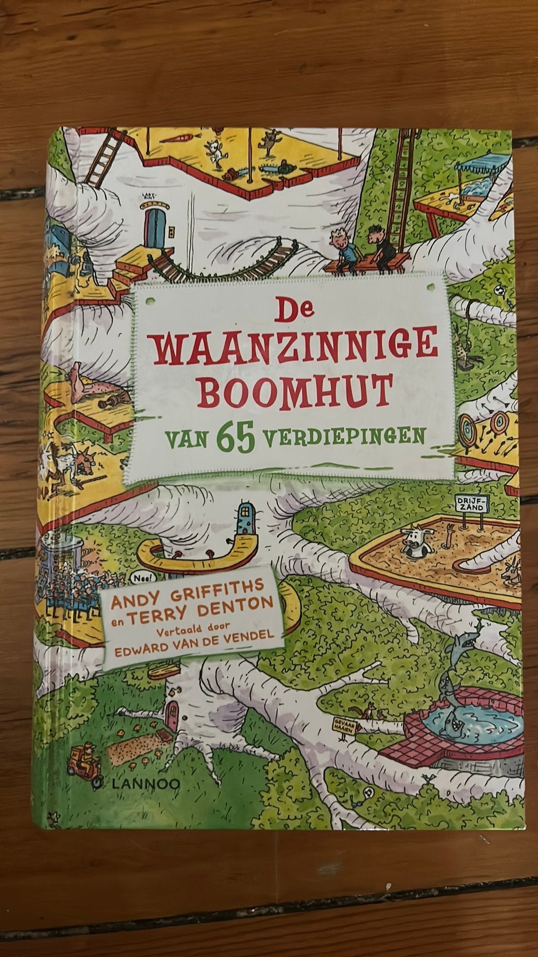 Andy Griffiths - De waanzinnige boomhut van 65 verdiepingen, Enlèvement ou Envoi, Andy Griffiths